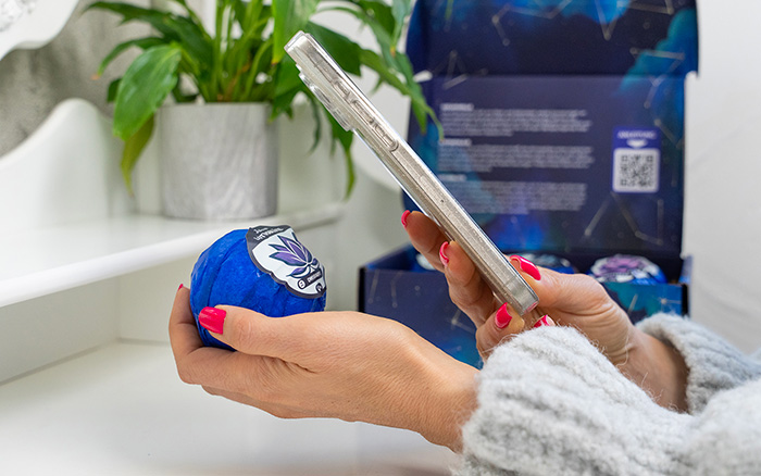 NFC-Chip scannen oder Code eingeben