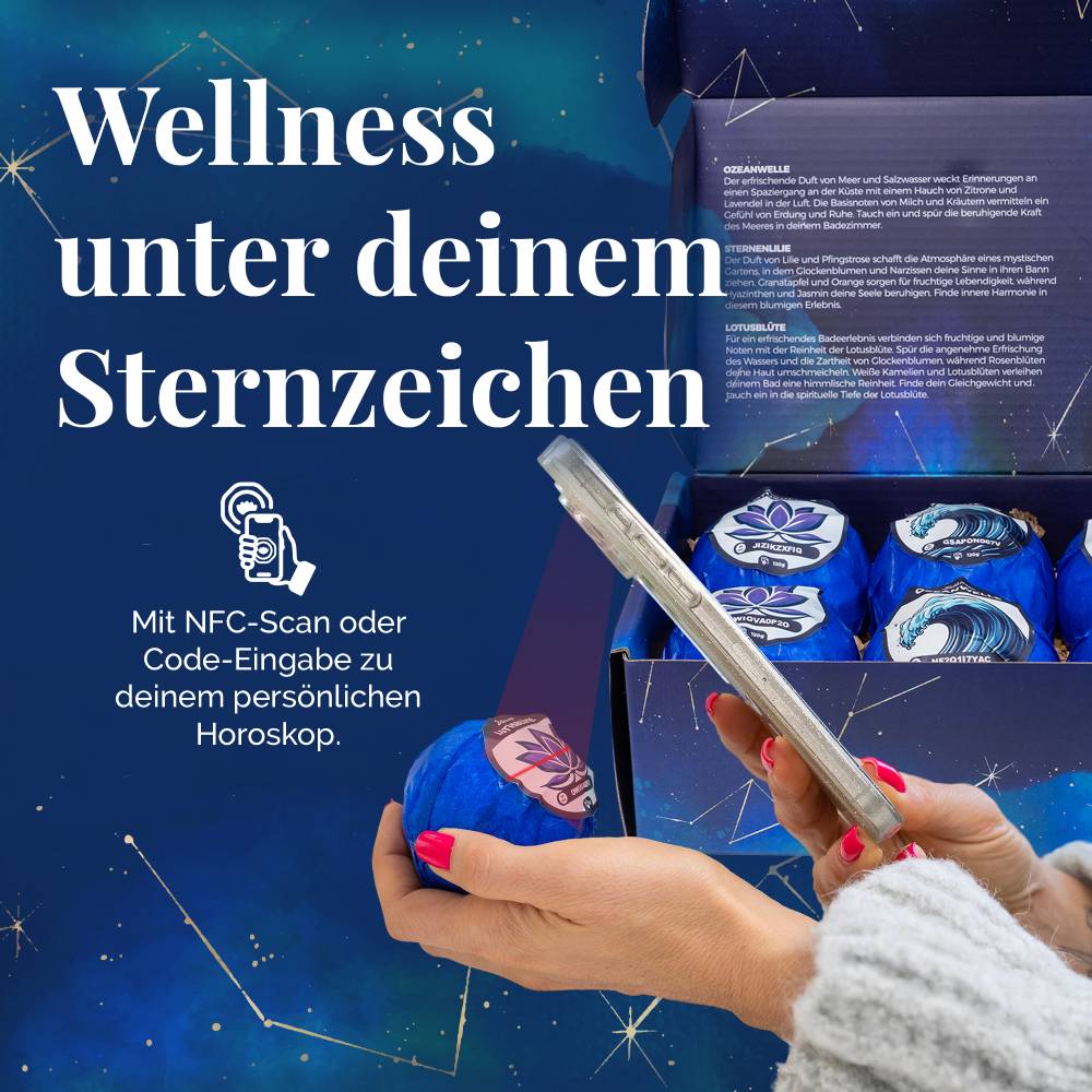 NFC Chip scannen oder den Code eingeben